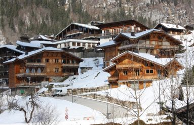 Bâtiment collectif à Morzine